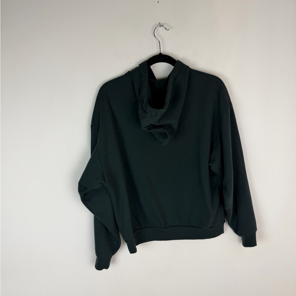 Alo 2 Piece Set Accolade Hoodie Sweatshirt & Sweatpant Charcoal Green Size S - Picture 10 of 15